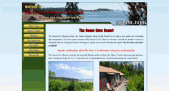 Desktop Screenshot of goosecovelodgemaine.com